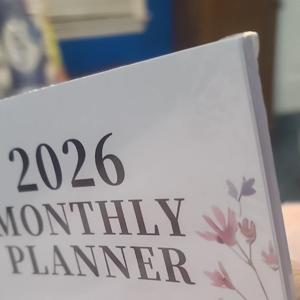 2026 Monthly Planner with Cow Design
